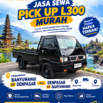 Sewa pick up L300 pengiriman Purwoharjo Banyuwangi ke Denpasar Utara.