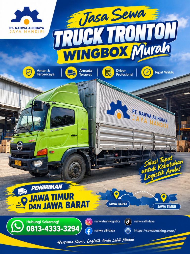 truck wingbox Malang Bekasi untuk pengiriman barang